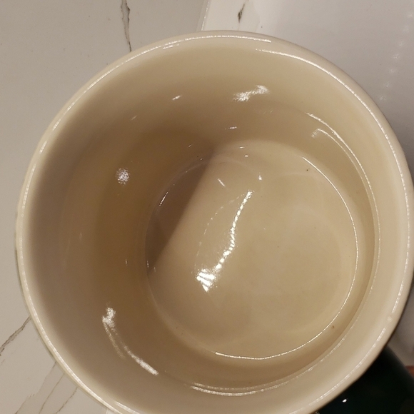 PET rageous Designs Mug Coffee Tea Ceramic "Dog Lover" Green white paws 3.7 - Picture 4 of 6